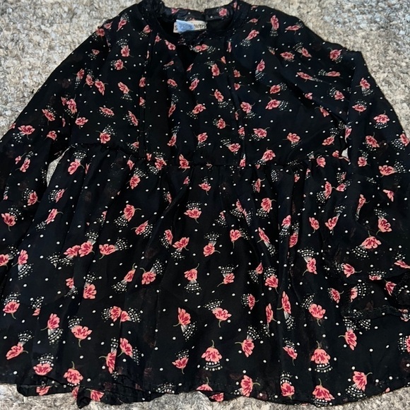Satin Flowers Top - Picture 1 of 1